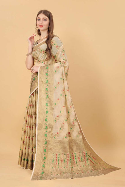 Designer Freehand Saree Pavitr patel