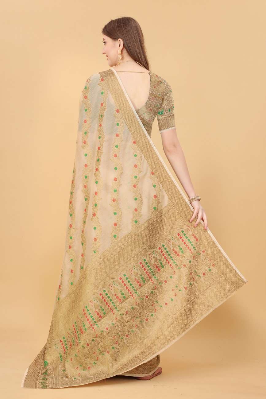 Designer Freehand Saree Pavitr patel