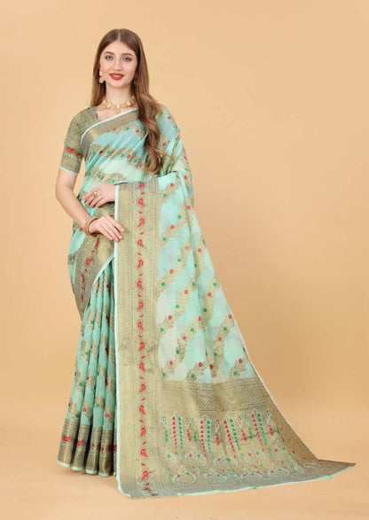 Designer Freehand Saree Pavitr patel