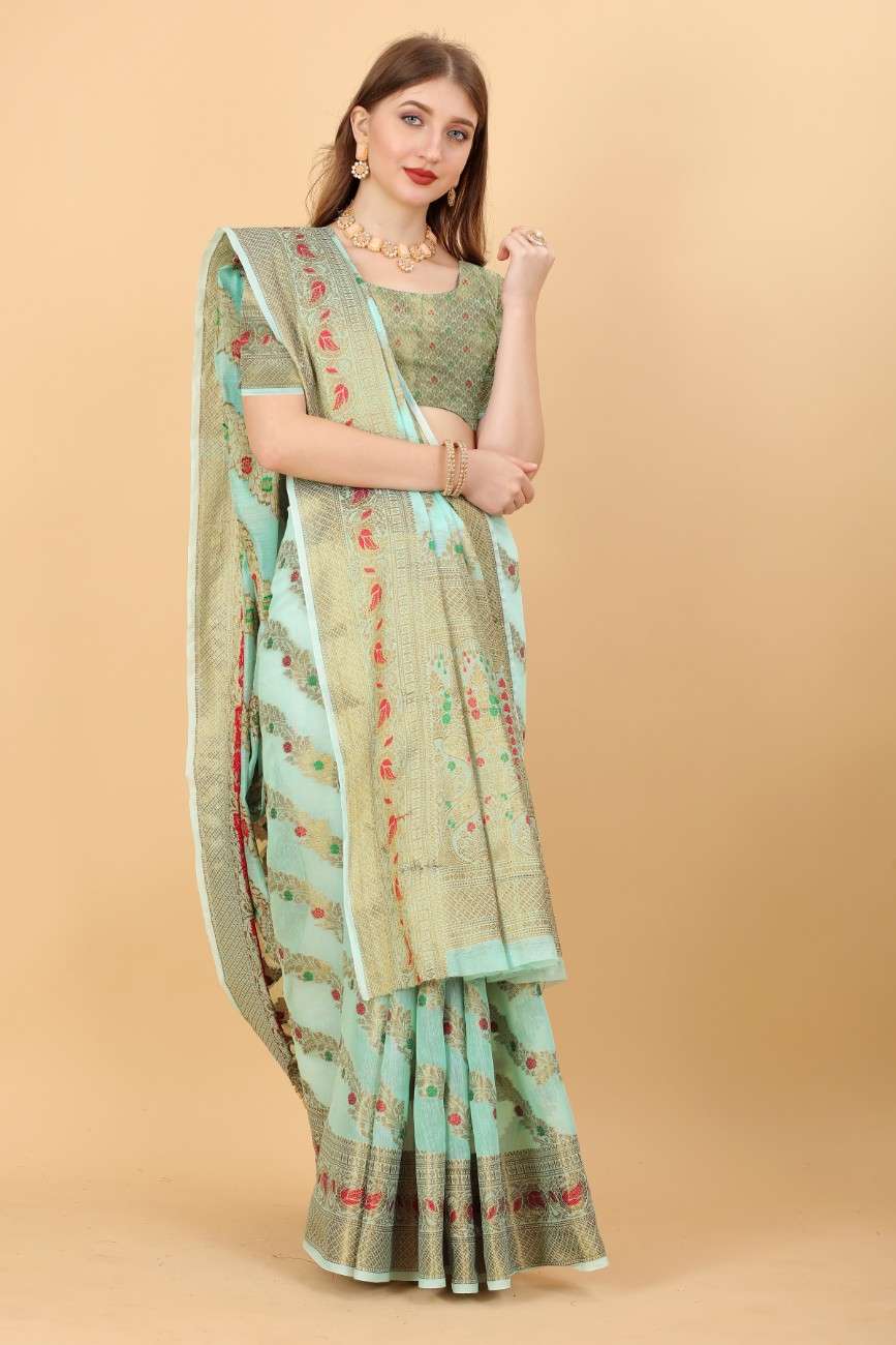 Designer Freehand Saree Pavitr patel