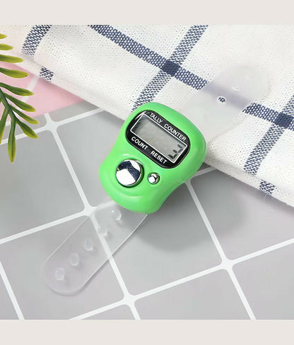 Digital finger tally counter lcd 5 digit click counter Anything
