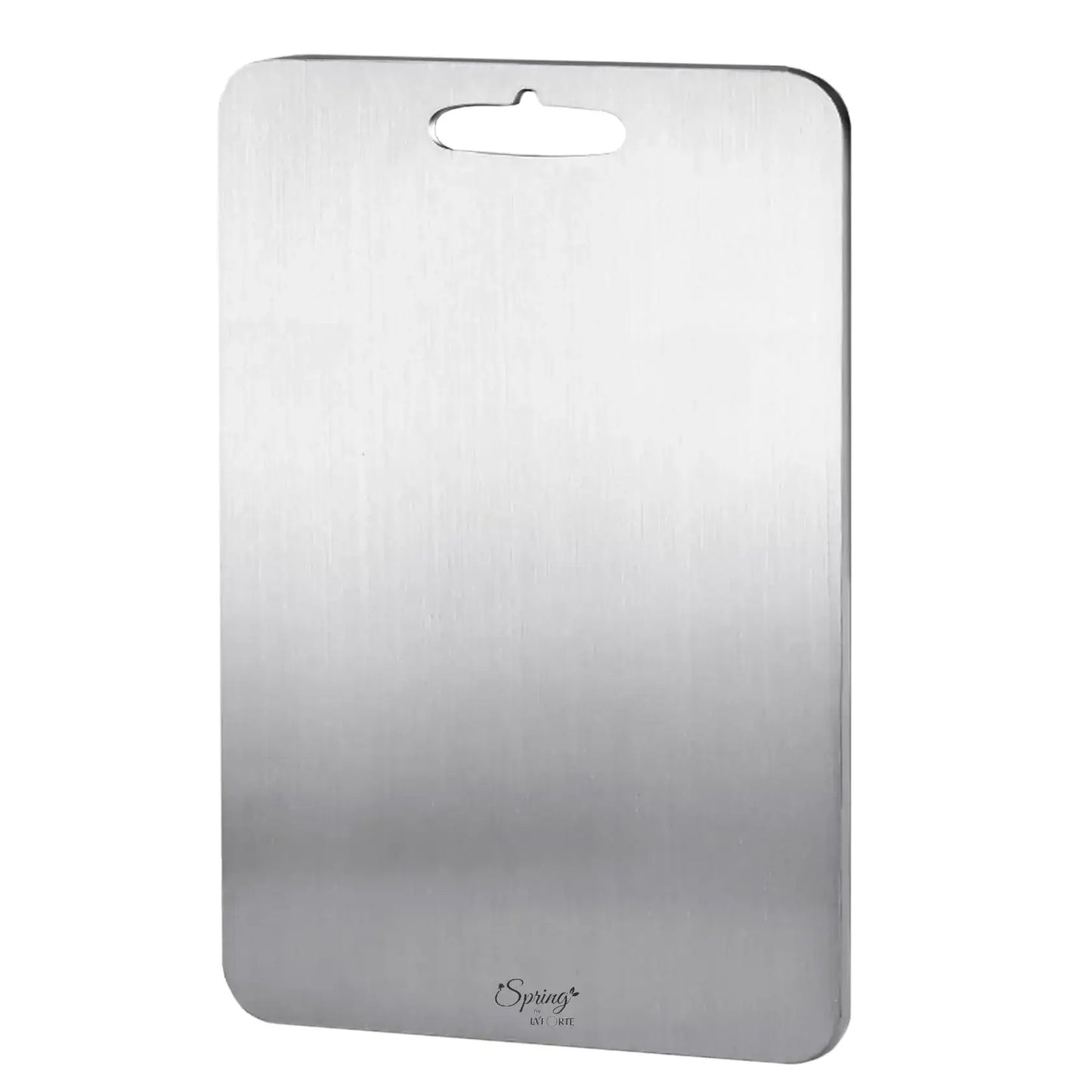 LA FORTE chopping board with hand push chopper combo kitchen cutting tools set
