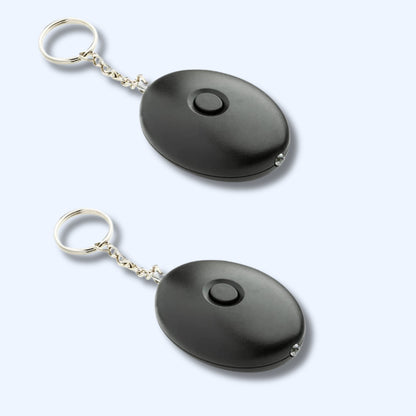 Jenix Personal Alarm 140DB Personal Security Alarm Keychain with LED Lights, Emergency Safety Alarm for Women, Men, Children, Elderly- Set of 2