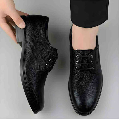 Men classy office shoes full view