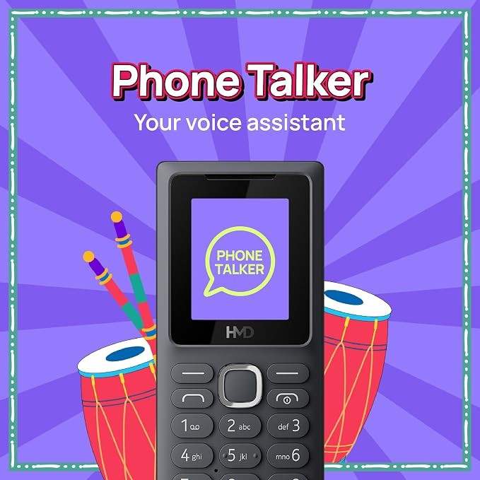 HMD 101 GSM Dual SIM feature phone