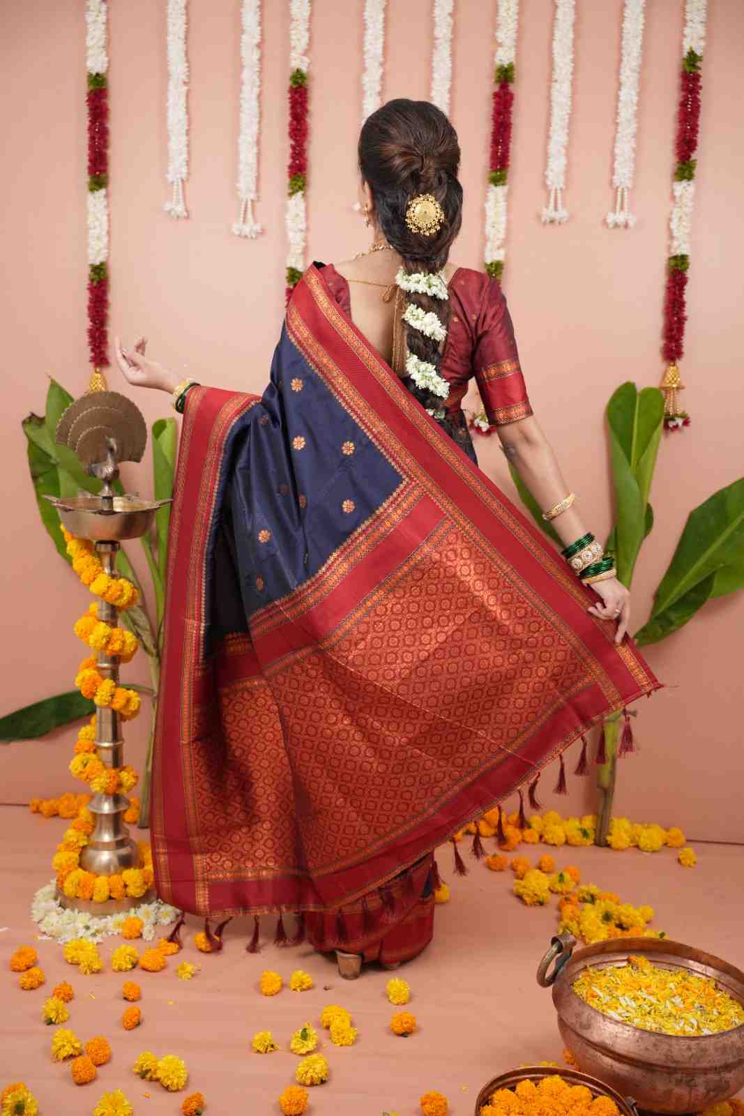 Designer Freehand Saree Pavitr patel