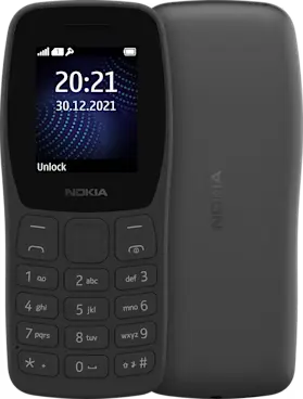 Nokia 105 Dual SIM Keypad Mobile Phone keypad feature phone view