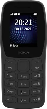 Nokia 105 Dual SIM Keypad Mobile Phone with keypad
