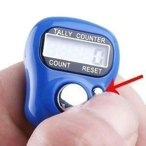 Digital finger tally counter lcd 5 digit click counter Anything