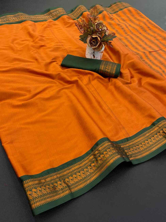 Designer Freehand Saree