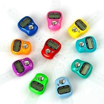 Digital finger tally counter lcd 5 digit click counter Anything