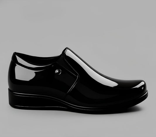 Premium PVC office shoes for men