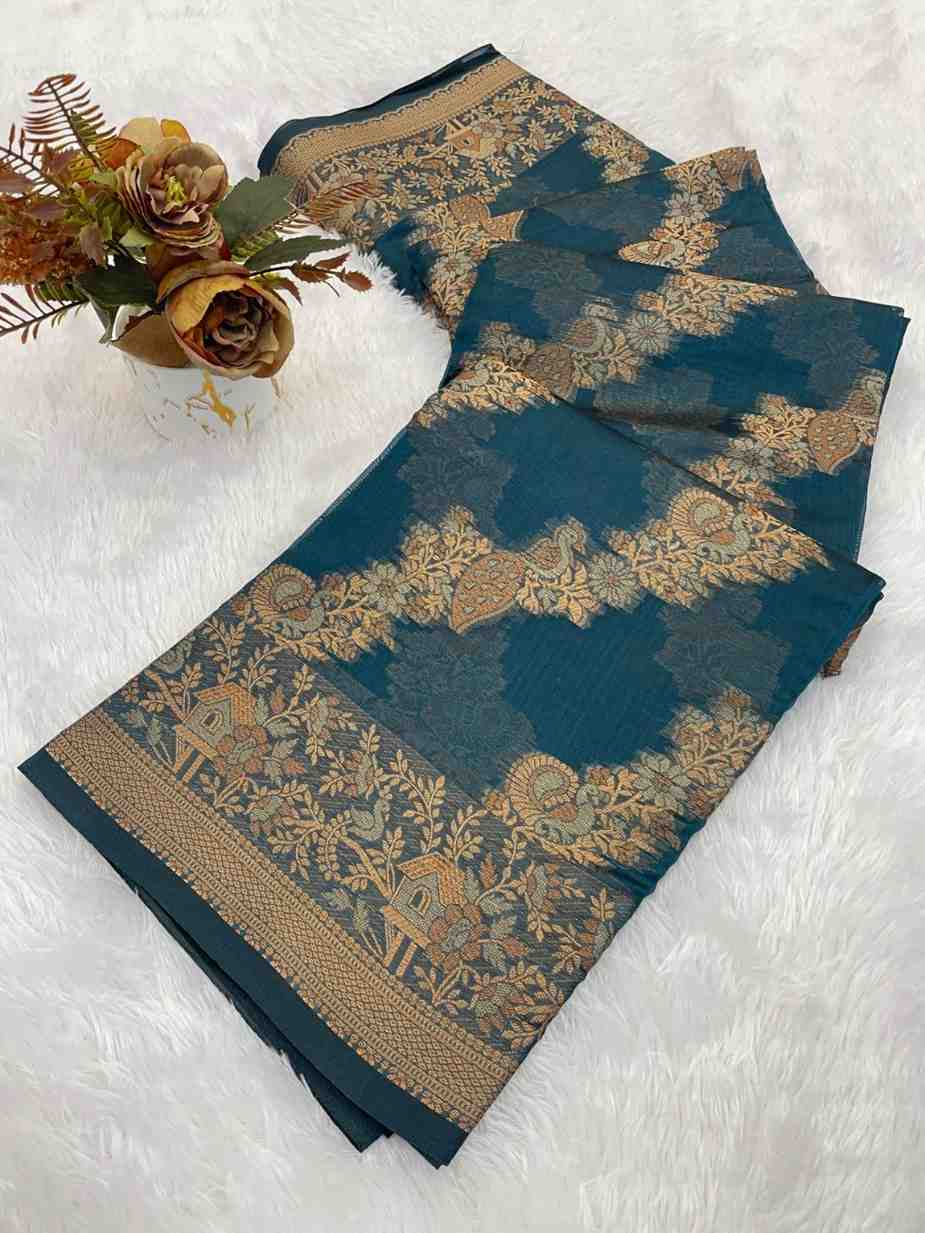 Designer Freehand Saree Pavitr patel