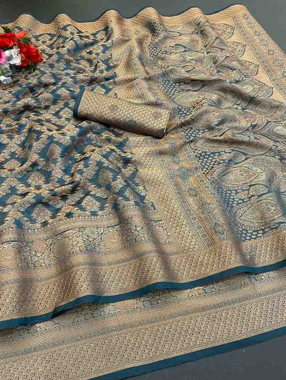 Designer Freehand Saree