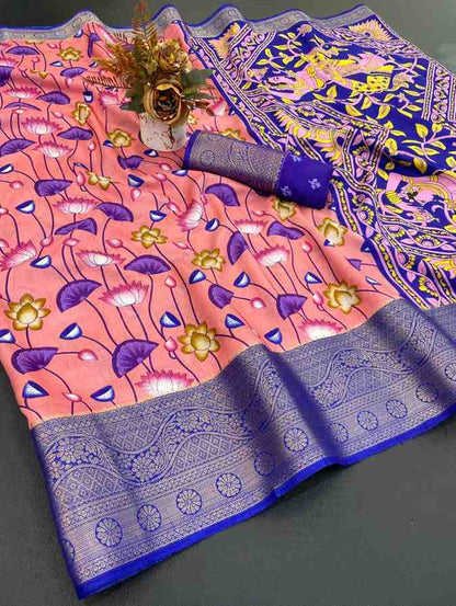 Designer Freehand Saree