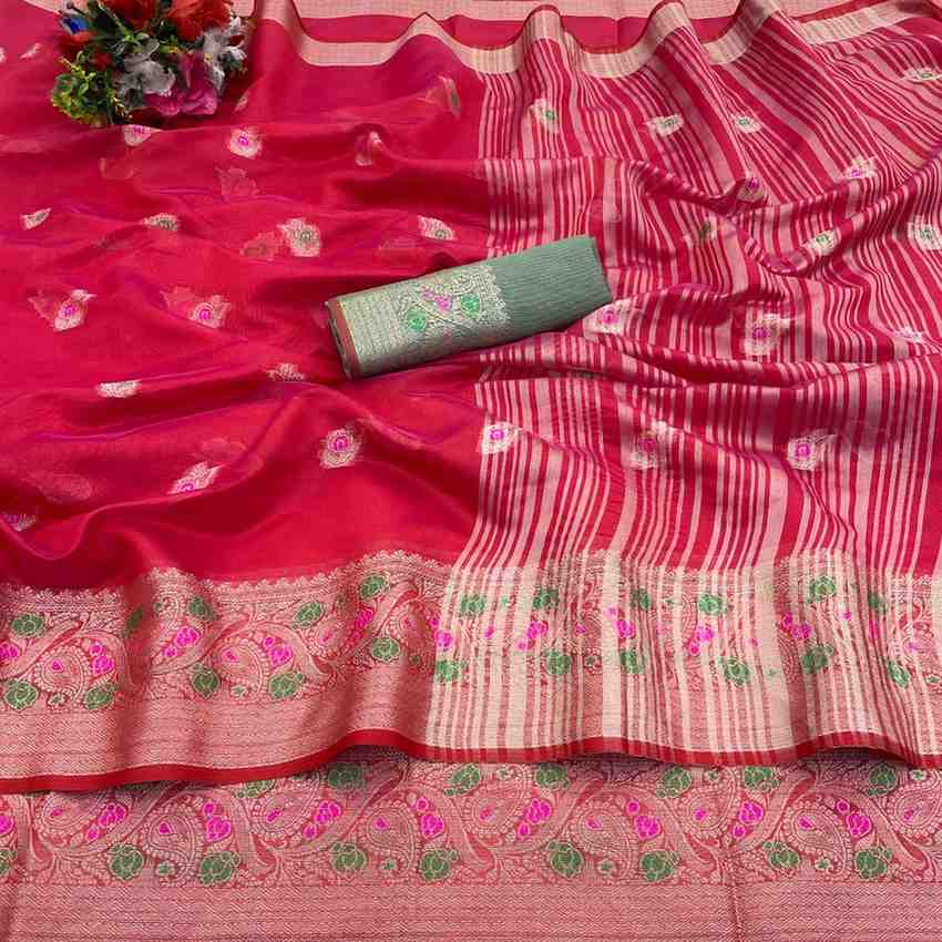 Designer Freehand Saree