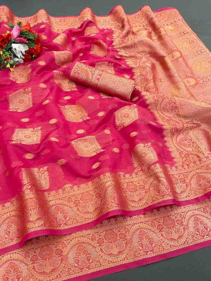 Designer Freehand Saree