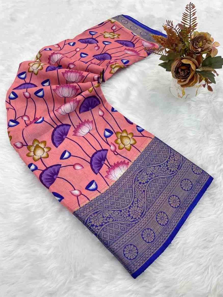 Designer Freehand Saree