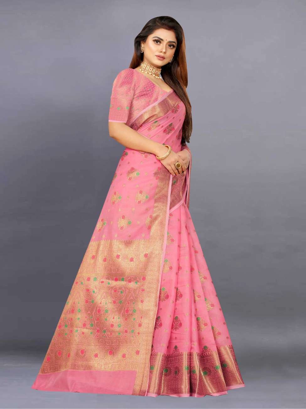 Designer Freehand Saree Pavitr patel