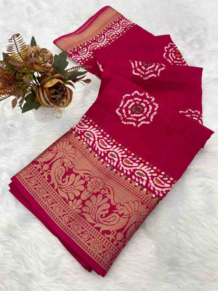 Designer Freehand Saree