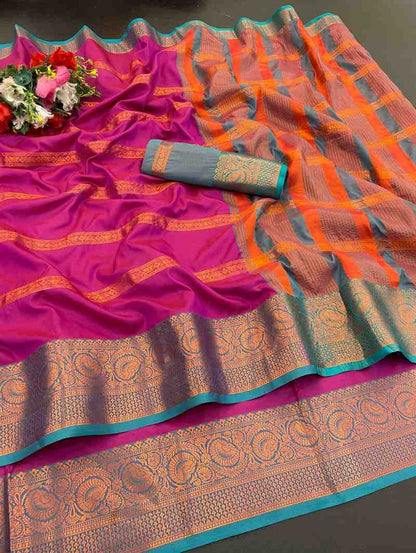 Designer Freehand Saree Pavitr patel