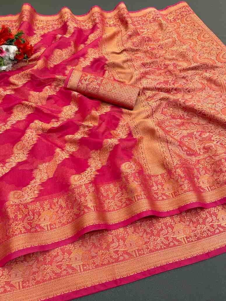 Designer Freehand Saree Pavitr patel