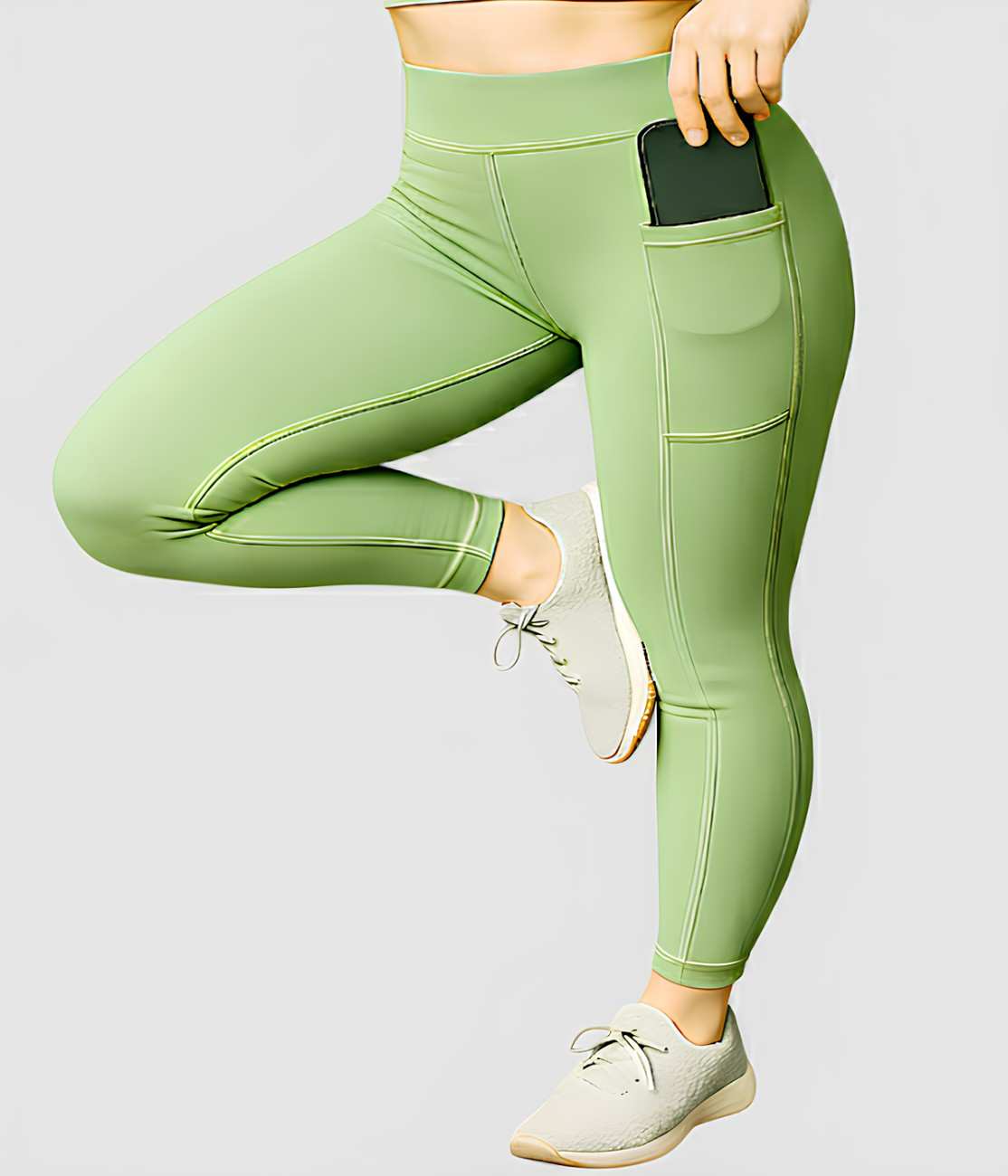 Premium Stretch Yoga Leggings for Girls
