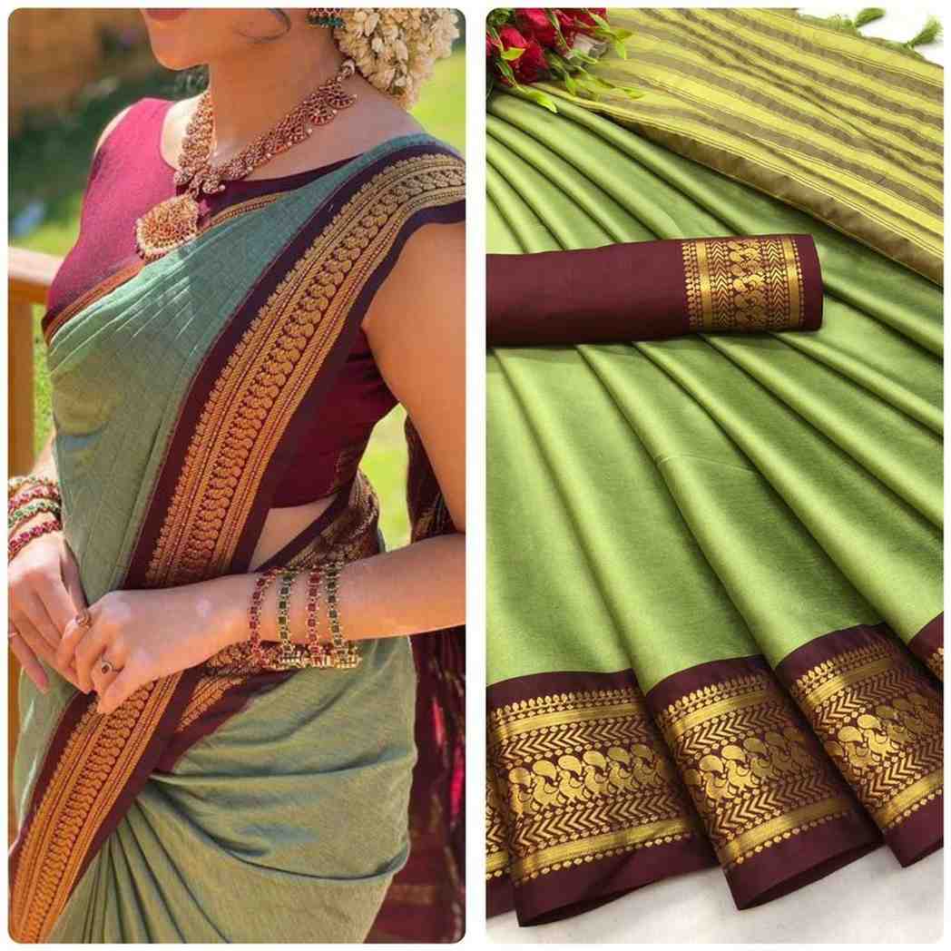 Designer Freehand Saree