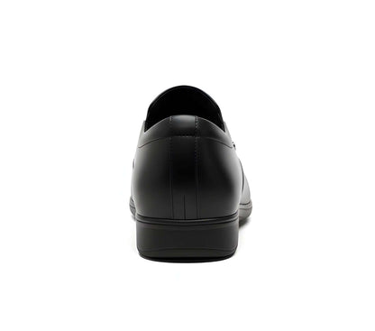 PVC sole office wear shoes for men back view
