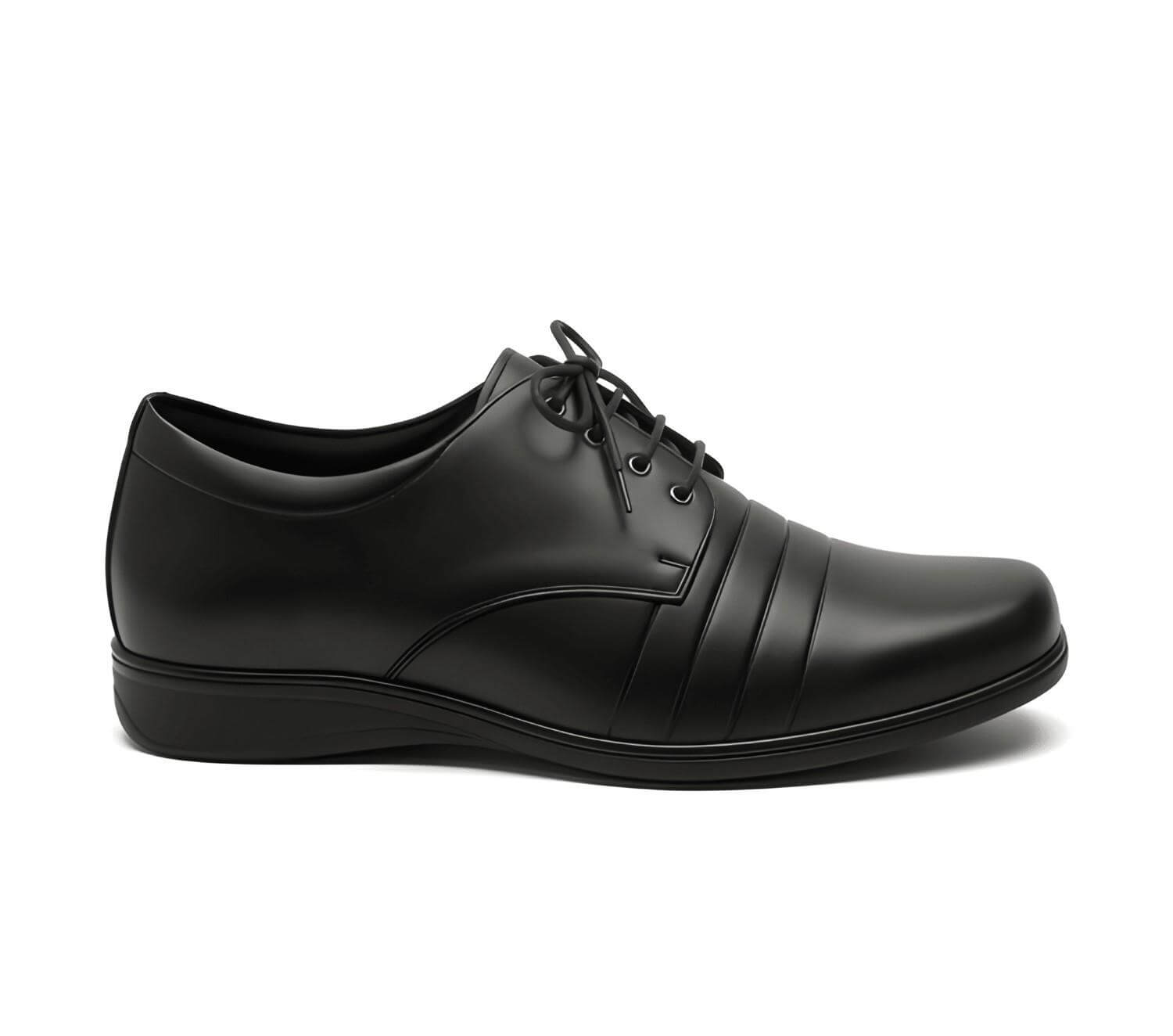Stylish lace up office shoes for men