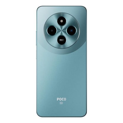 POCO M7 5G glossy Ocean Blue back panel design