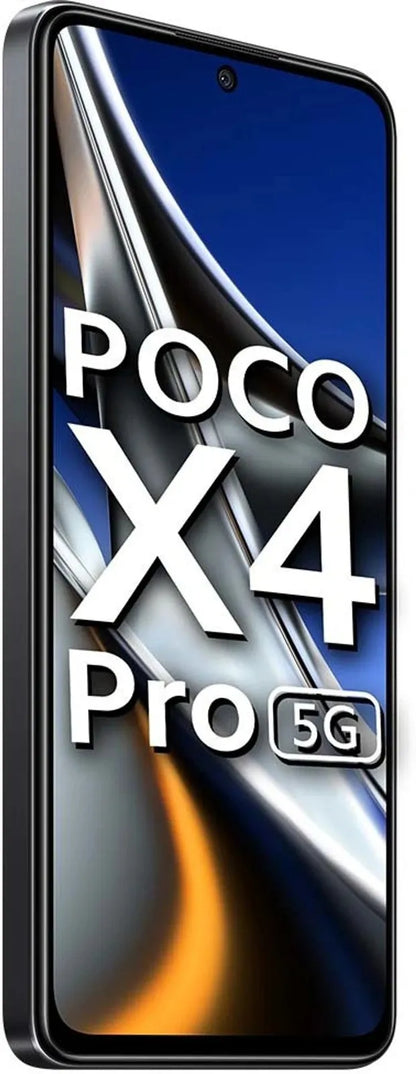 POCO X4 Pro 5G side angle sleek smartphone appearance