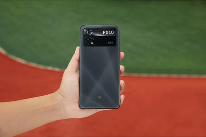 POCO X4 Pro AMOLED smartphone luxury style product shot