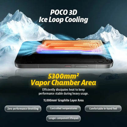 POCO X8 Pro 5G black 12GB RAM 256GB smartphone with AMOLED display and 50MP camera