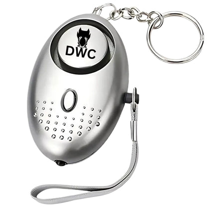 Personal Safety Alarm Keychain with LED Flashlight for women daily safety