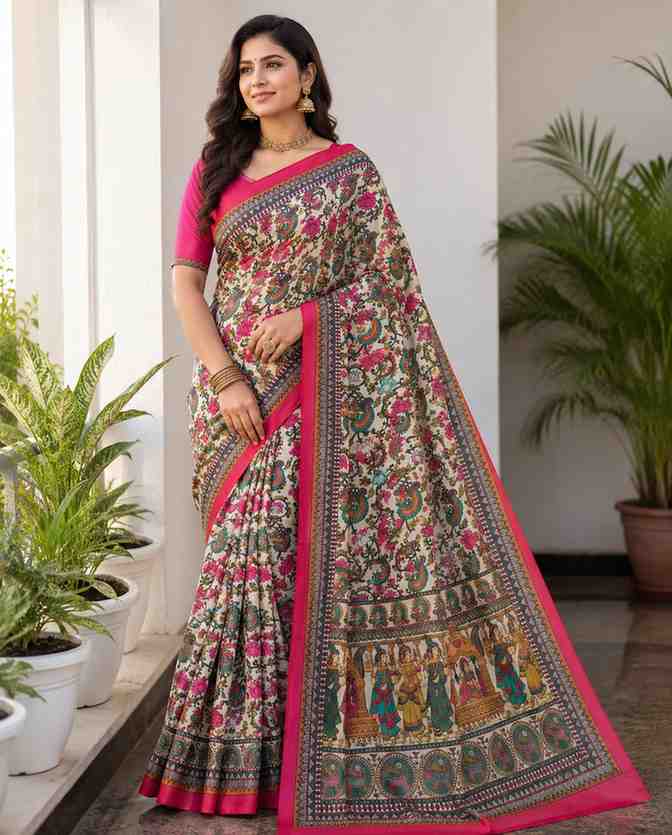 Lightweight Chanderi Silk Saree