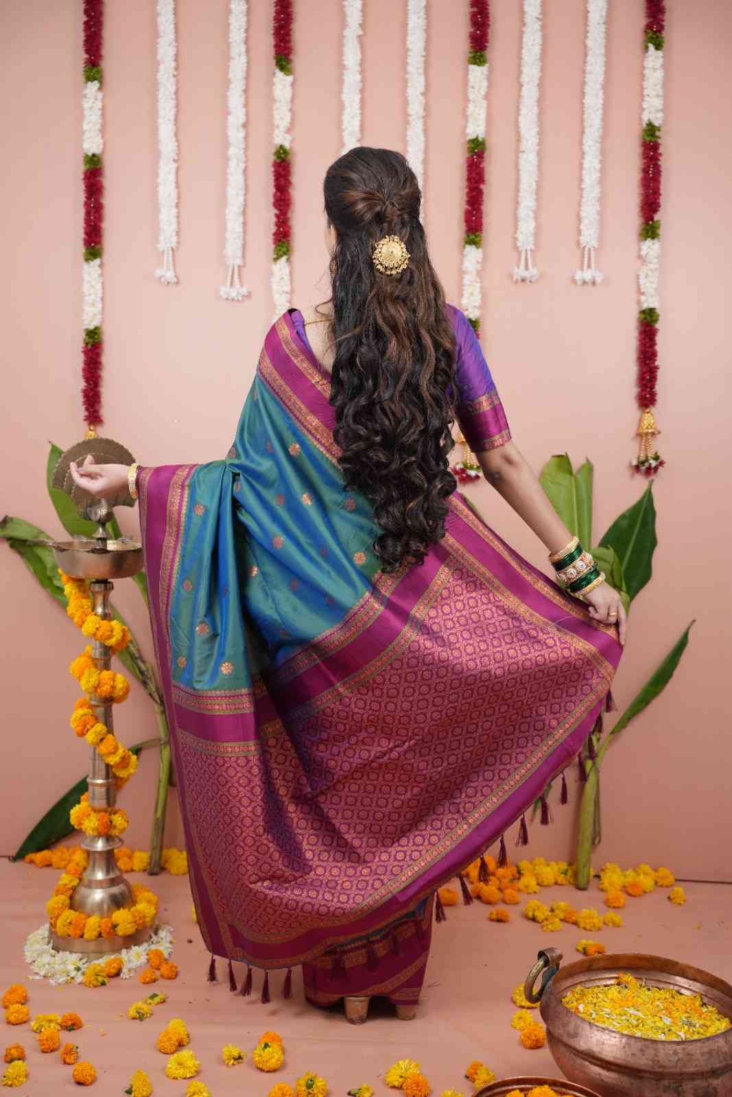 Designer Freehand Saree Pavitr patel