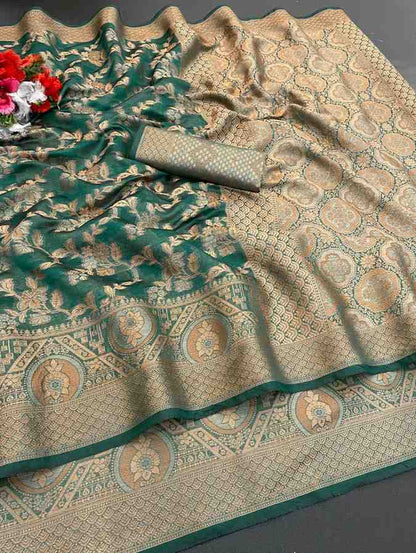 Designer Freehand Saree