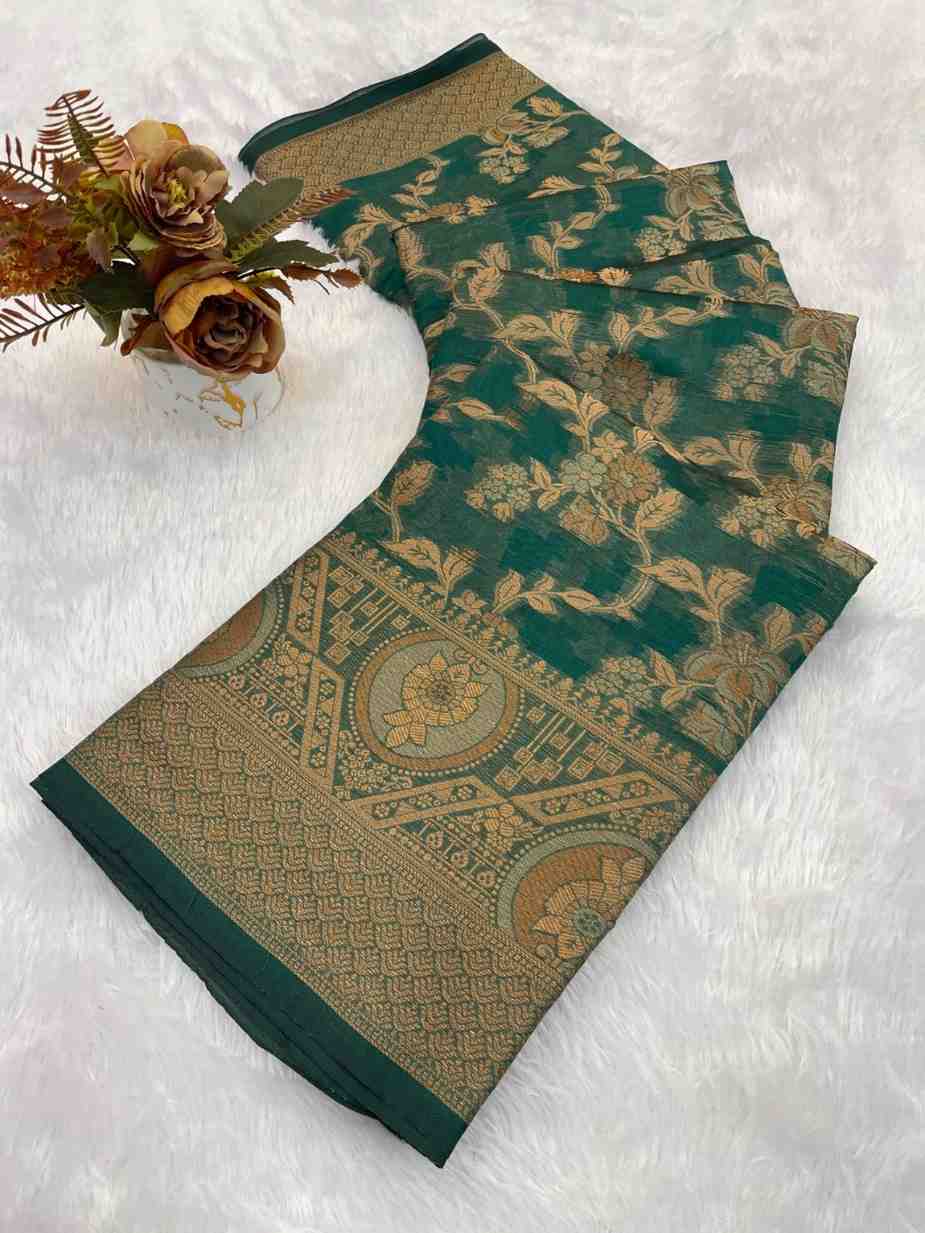 Designer Freehand Saree