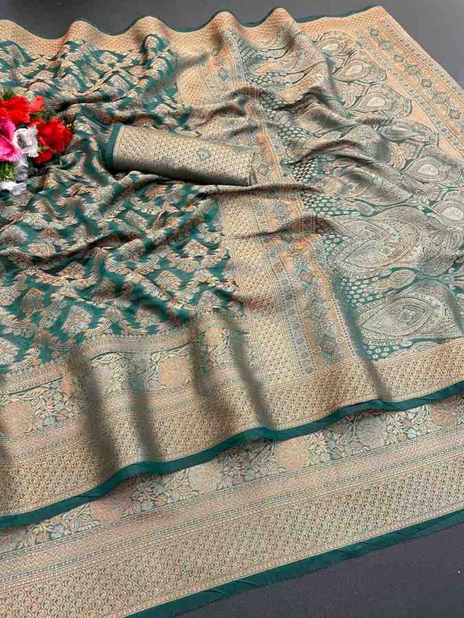 Designer Freehand Saree