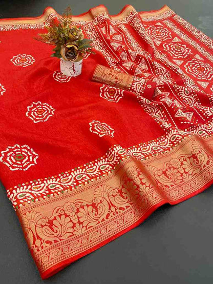 Designer Freehand Saree