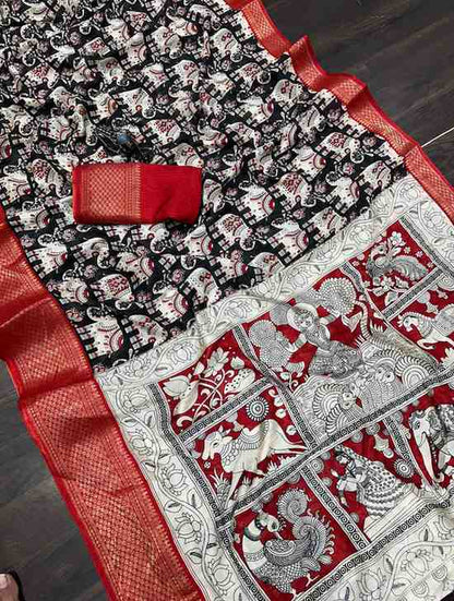 Designer Freehand Saree Pavitr patel