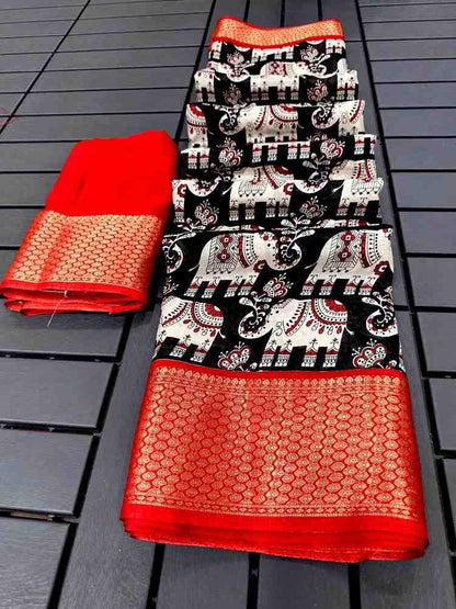 Designer Freehand Saree Pavitr patel