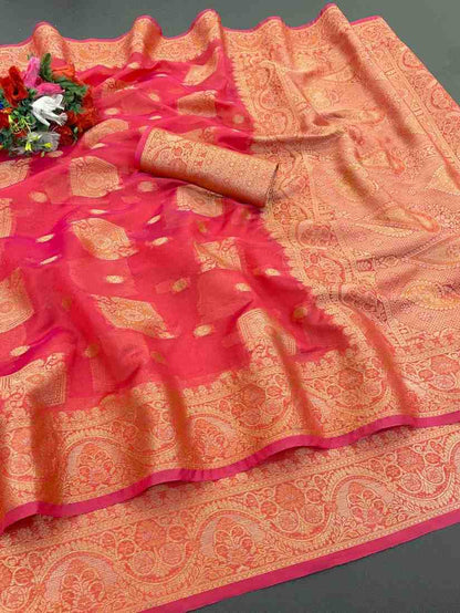 Designer Freehand Saree
