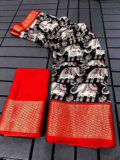 Designer Freehand Saree Pavitr patel