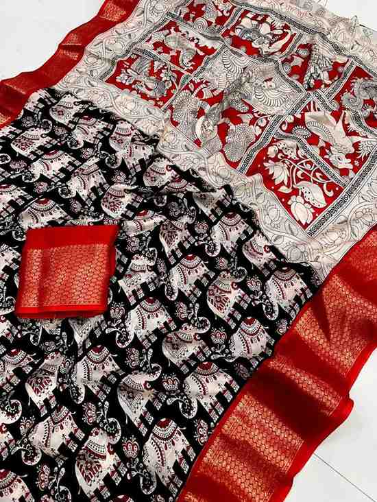 Designer Freehand Saree Pavitr patel