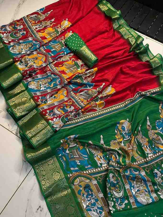 Designer Freehand Saree Pavitr patel