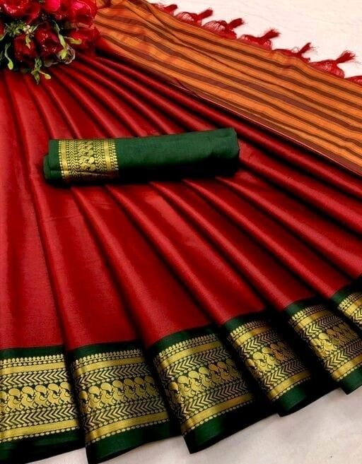 Designer Freehand Saree