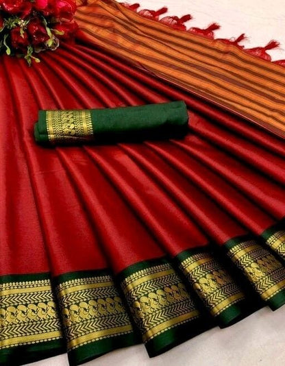 Designer Freehand Saree