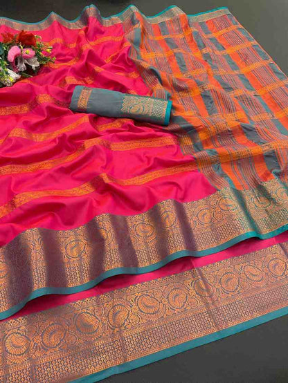 Designer Freehand Saree Pavitr patel